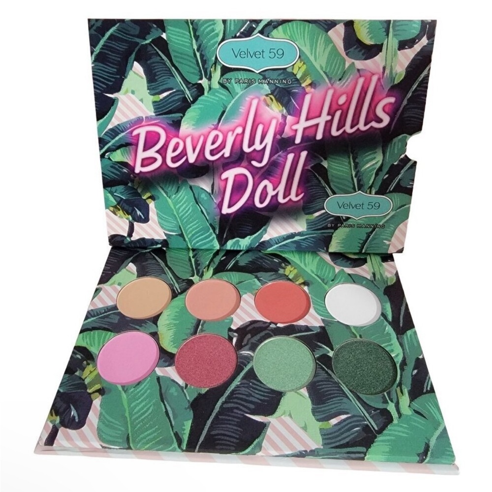 Velvet 59 Paris Manning Beverly Hills Doll Eyeshadow Palette New